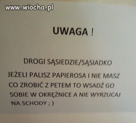 Drogi Sąsiedzie 