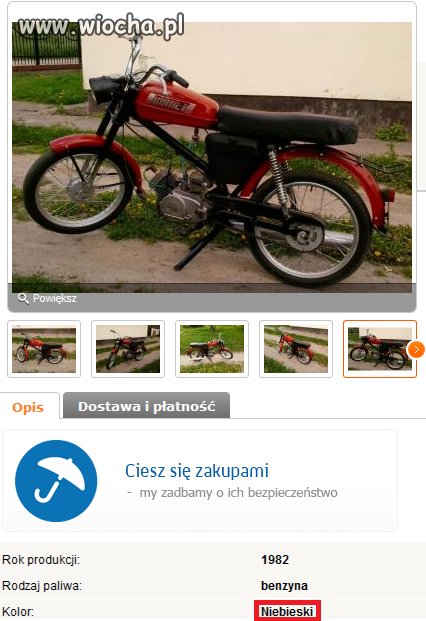 Jakiego Koloru Jest Czerwony Romet ?