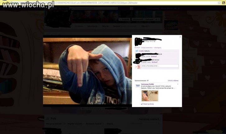 Mały gangster...
