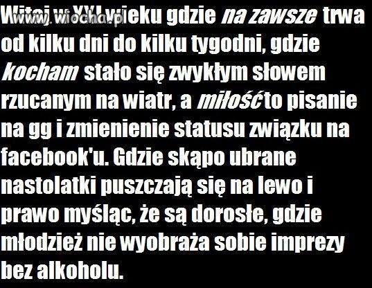 Czasy się zmieniają