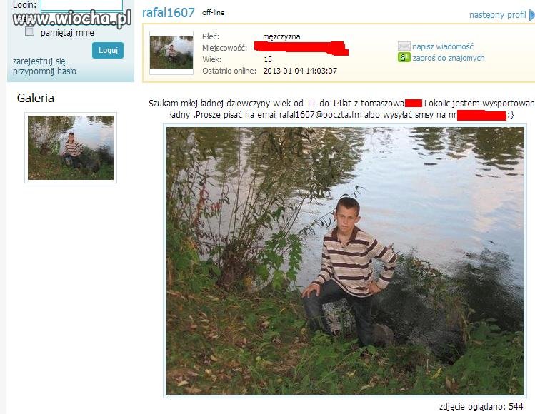 Ogłoszenia 15 latka
