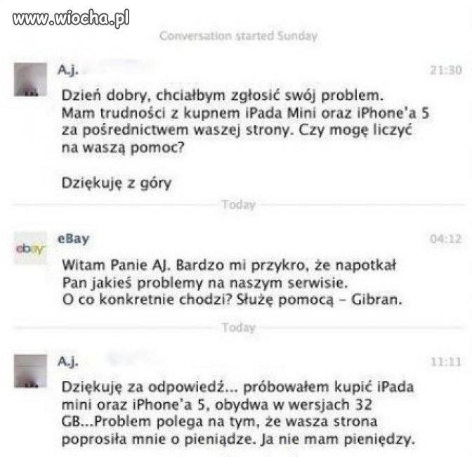 Jeżeli nie wiadomo o co chodzi...