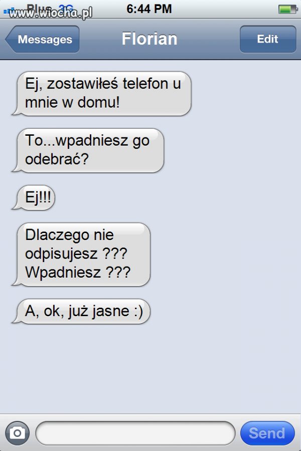 Ach te długie oczekiwania na sms ...