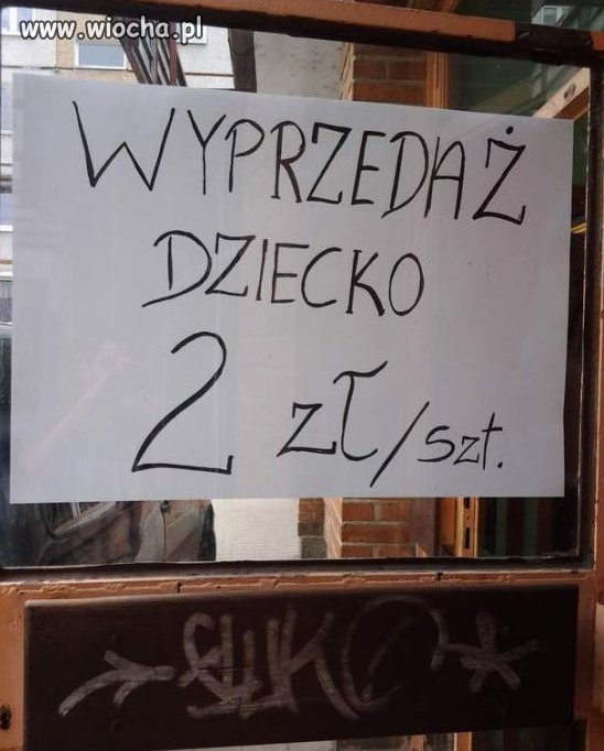 Wyprzedaż Dzieci
