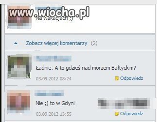 A ty gdzie byłeś na wakacjach??