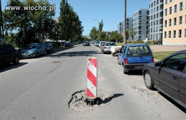 Lepiej postawić słupek ostrzegawczy