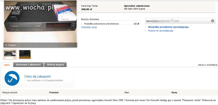 Xbox ONE już w sprzedaży!