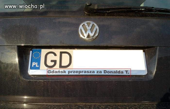 Gdańsk przeprasza za Donalda T.