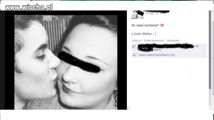 Ach te fanki Justinka