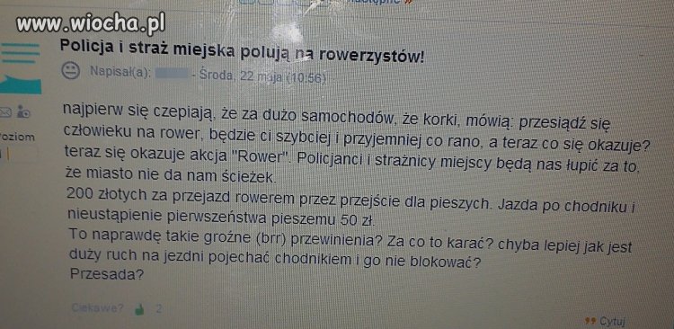 Akcja rower!!!