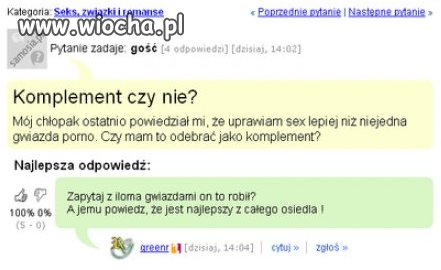 Głupie pytania.