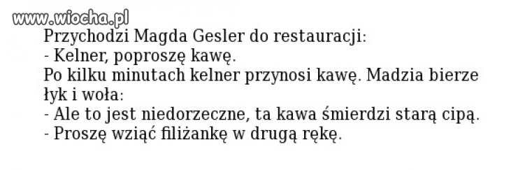 Jaki celebryta takie dowcipy