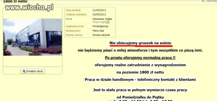 Gruszki na sośnie