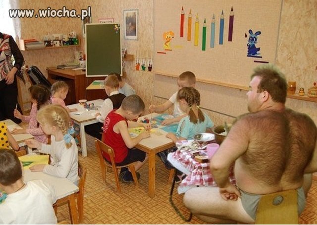 Yeti w przedszkolu !