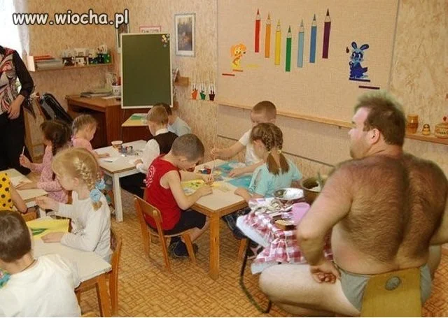 Yeti w przedszkolu !