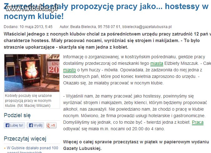 Urząd Pracy proponuje