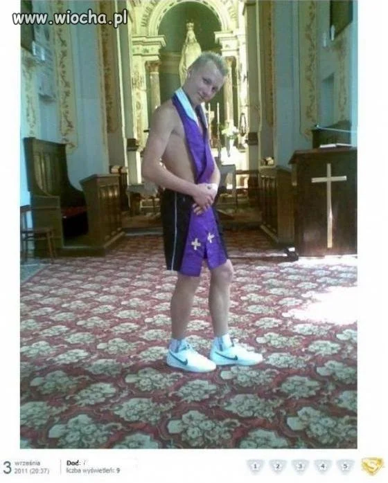 Poszedł frajer do kościoła