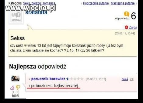 Głupie pytanie.
