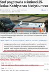 Szef pogotowia:Każdy z nas kiedyś musi umrzeć...