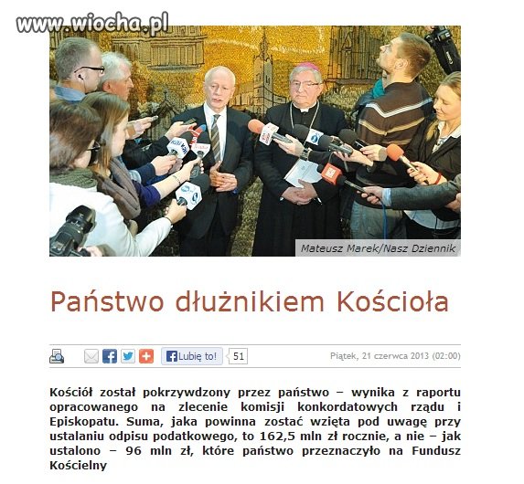 Jeszcze im mało...