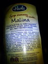 Babciny syropik  0,32% malin