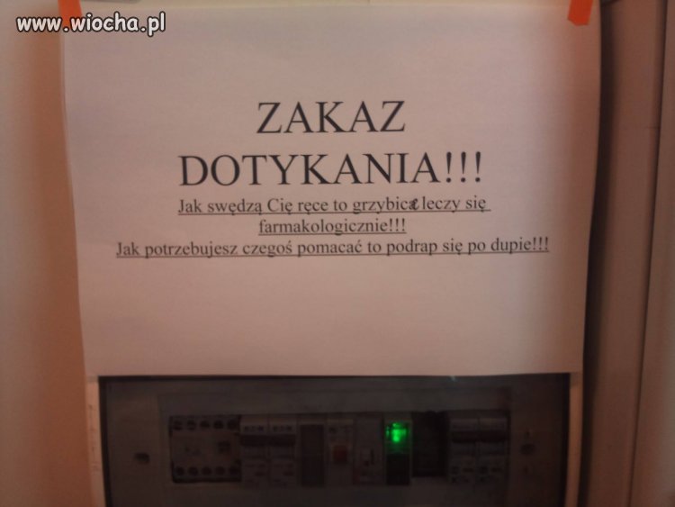 Jakże wymowny zakaz