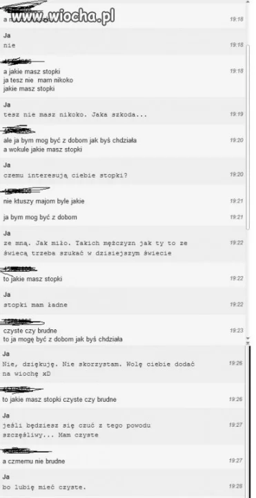 Jakie masz stópki?