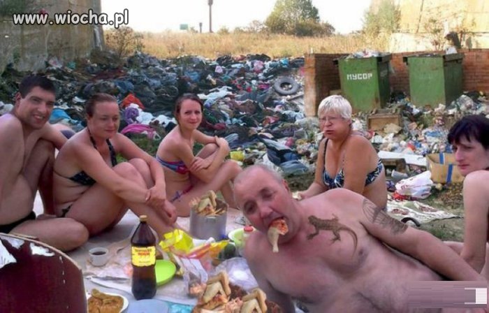Piknik w przydomowym ogródku