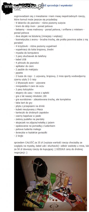 Może pół lusterka, a może dwie linijki?
