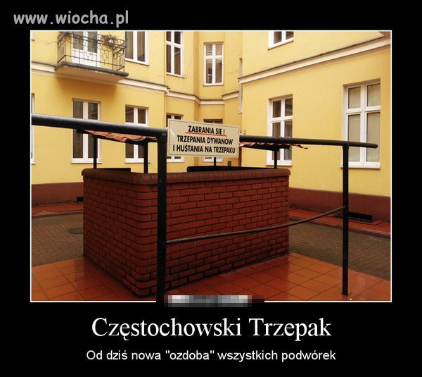 Trzepak na ozdobę