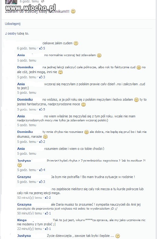 Zdałam