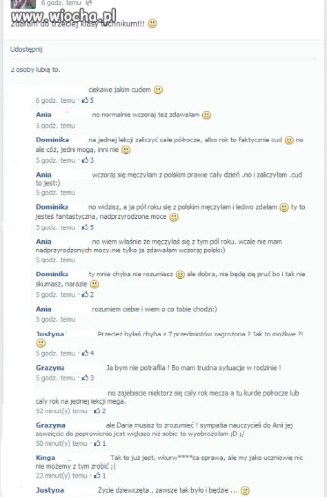 Zdałam