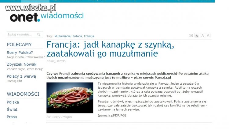 STOP ISLAMIZACJI EUROPY