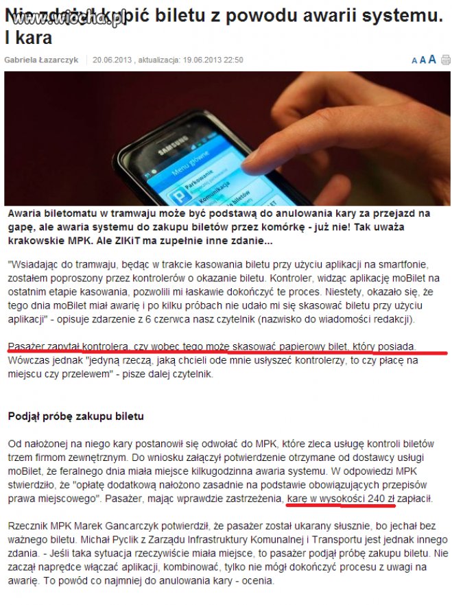 Wiocha dla MPK...Więcej w artykule...
