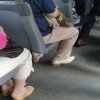 Pół buty Polska moda w autobusie nr 19 