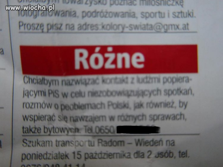 Ogłoszenie 