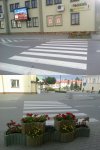Nowe przejście dla pieszych w Sieniawie