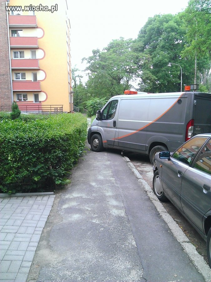 Wałbrzyski mistrz parkowania