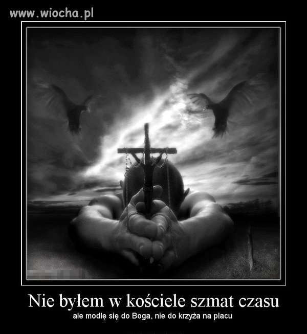 Absurd?... Bóg jest wszędzie, ale tylko kościół