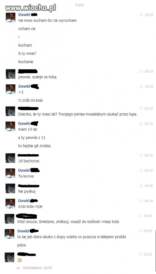 Dlatego właśnie nie chcę