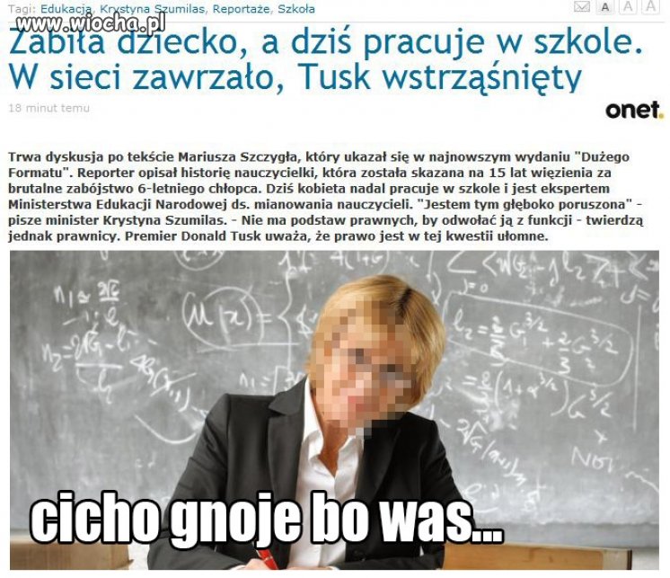 Panie Premierze prawo jest ułomne