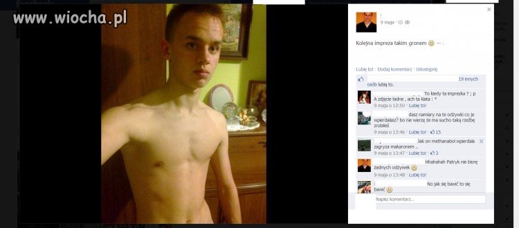 Wiocha na facebooku