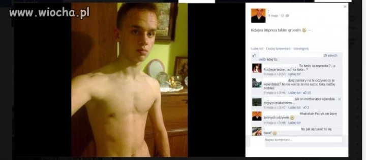 Wiocha na facebooku