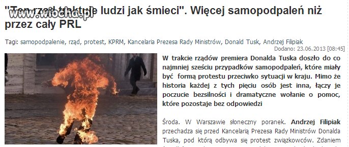Polska się cofa za PO i PiS
