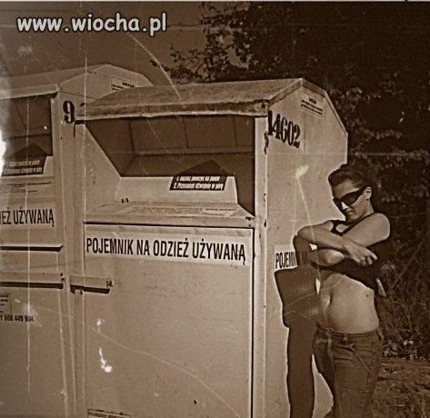 Może chciała oddać dla potrzebujących