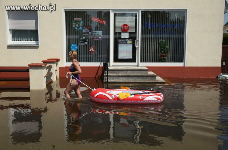 Powódź w Niemczech...