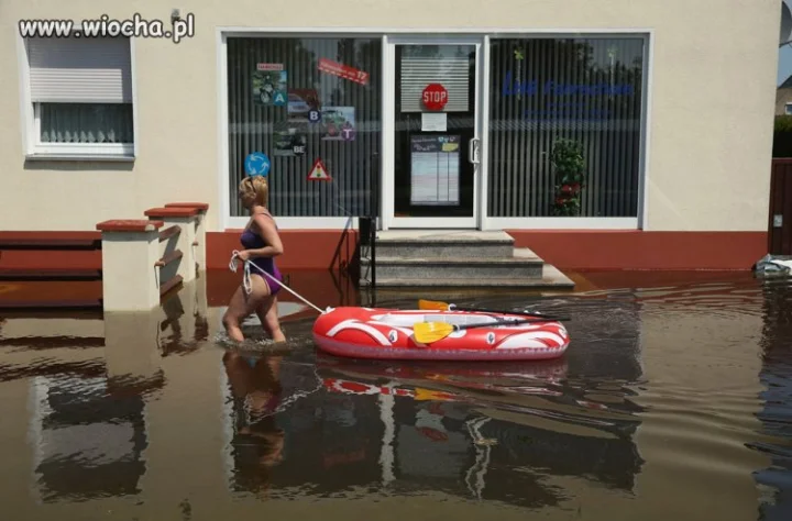 Powódź w Niemczech...