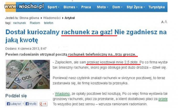 Rachunek opiewający na astronomiczną kwotę 3 gr.