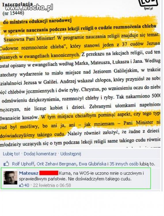 Cuda się nie zdarzają...