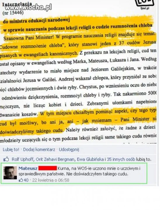 Cuda się nie zdarzają...